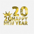 2020新年快樂, 金色設計2020, 2020新年, 新年快樂素材圖案，PSD和PNG圖片免費下載