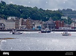 Oban harbour and waterfront, Oban, Argyll and Bute, Scotland Stock ...