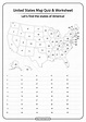 Printable 50 States Printable Worksheets