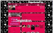 Hearts Love Myspace Layout Free Download