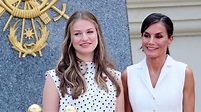 Spain's Princess Leonor, 17, visits new school with King Felipe and ...