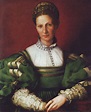 Portrait Of A Lady In Green Painting | Agnolo Bronzino Oil Paintings