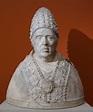 Portrait of Pope Alexander VI (Rodrigo Borgia) carved out of marble ...
