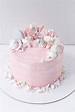 Birthday cake blush, pearls, macaroni | Pink birthday cakes, Girly ...