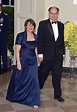 La sénatrice Amy Klobuchar et John Bessler au dîner d'état en l'honneur ...