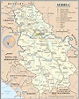Sérvia | Mapas Geográficos da Sérvia - Enciclopédia Global™