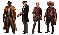 Western Characters, Javier Charro | Character art, Western artwork ...