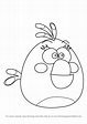 Angry Birds Matilda Coloring Page - Coloring Home