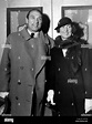 THE LOST PATROL, from left: Victor McLaglen with wife Enid Lamont at ...