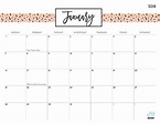 Pretty Patterns 2018 Printable Calendar - iMom
