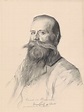 The Man of Letters Eduard von Hartmann from Berlin by Ismaël Gentz - Artvee
