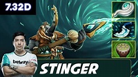Stinger Magnus Hard Support - Dota 2 Patch 7.32d Pro Pub Gameplay - YouTube