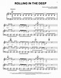 Adele "Rolling In The Deep" Sheet Music PDF Notes, Chords | Blues Score ...