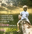 My Son Pictures, Photos, and Images for Facebook, Tumblr, Pinterest ...