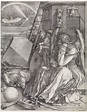 Melencolia I (Die Melancholie) - Albrecht Dürer (1514) - Staatliche ...