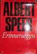 Erinnerungen , Albert Speer