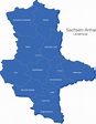 Sachsen Anhalt Landkreise interaktive Landkarte | Image-maps.de