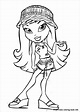 Bratz para colorear imagenes gratis