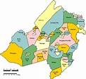 Morris County Map | Color 2018