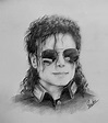 Realistic Drawings Michael Jackson - Michael Jackson drawing, Thriller ...