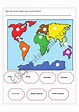 Free Printable Continents For Kids-worksheets - Printable Templates