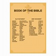 Free Printable Books Of The Bible Chart Printable