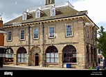 Warwick museum in Market Hall, Warwick, England Stock Photo - Alamy
