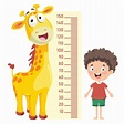 medida de altura para niños pequeños 2710421 Vector en Vecteezy