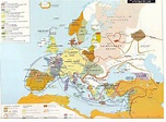 Mapa - La Europa del Siglo XIII y el Nacimiento de la Inquisición [XIII ...