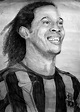 Ronaldinho realistic pencil portrait done by VeenArts | Pencil portrait ...