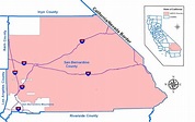 Map Of San Bernardino County California - Printable Maps