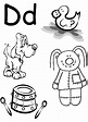 Free Letter D Coloring Pages, Download Free Letter D Coloring Pages png ...