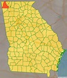 Map of Walker County, Georgia - Địa Ốc Thông Thái