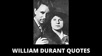 65 Will Durant Quotes On Success In Life – OverallMotivation