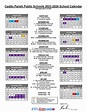 Jeff Davis Parish School Calendar 2024-2025 - Calendar August 2024