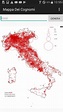 Mappa Dei Cognomi mostra la distribuzione geografica dei cognomi in Italia