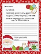 Letter To Santa Templates - Printable Kids Entertainment