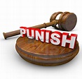 Punish - Judge Gavel and Word for Deciding Punishment by iQoncept ...