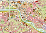 Diercke Weltatlas - Kartenansicht - Landeshauptstadt Saarbrücken ...