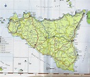 Mapas Detallados de Sicilia para Descargar Gratis e Imprimir