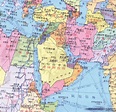 中东地图_中东地图高清中文版_中东地形图
