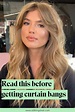 Read This Before Getting Curtain Bangs in 2021 | Long hair with bangs ...