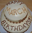 Affordable Cakes by Tiffany: March Birthday Cake