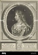 . Portrait in oval list of ulrica eleonora from Denmark, queen of ...