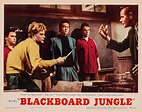 BLACKBOARD JUNGLE MGM, 1955. Directed by Richard Brooks. Camera ...