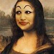 Mona Lisa Meme Eyebrows