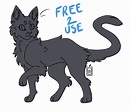 F2U- Cat Base by QuailSoup on DeviantArt | Warrior cat drawings ...