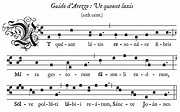 What Was Guido D Arezzo's Contribution To Musical Notation