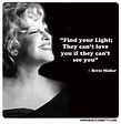 Bette Midler (Taken from theatreproblems on instagram) | Quotes by ...