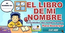 El Libro de mi Nombre - Actividades del nombre propio - Blog Educativo ...